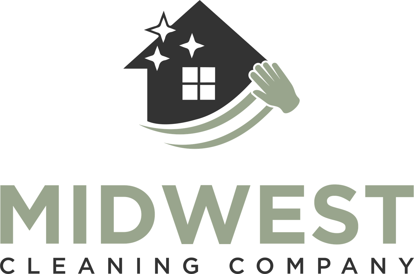 midwest cleaning company logo